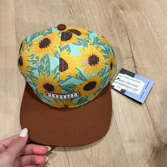 NWT Headster Kids - Sunny Seeds Snapback Hat - Picture 1 of 4
